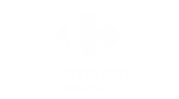 Logo blanc - Carrefour Market